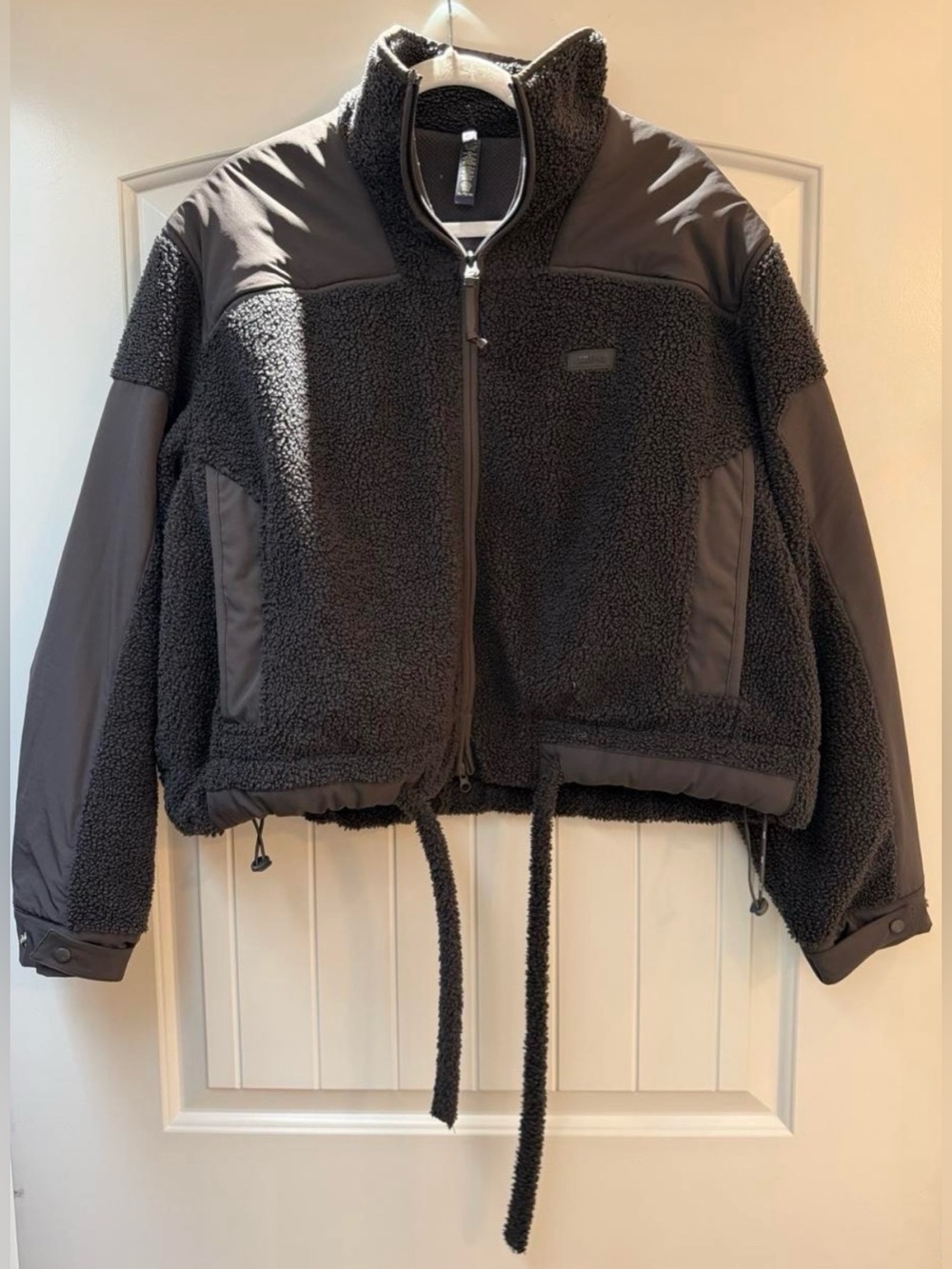 Skims Knit Cozy Dark Grey Jacket